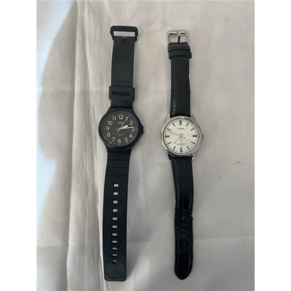 2 CASIO WATCHES