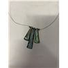Image 3 : VINTAGE ABELONE CHOKER NECKLACE, BROOCH MARKED DURIE AND KANGAROO BRACELET