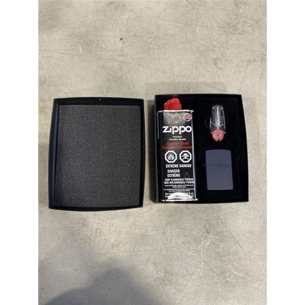 NEW ZIPPO LIGHT W/ FLUID REFILL