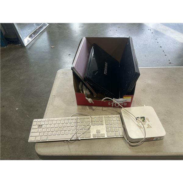 ASSORTED ELECTRONICS, LAPTOPS AND APPLE PRODUCTS, UNTESTED