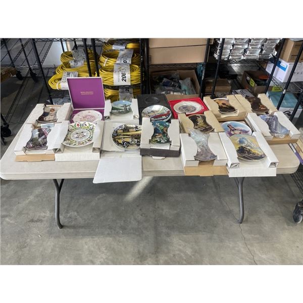 16 VINTAGE AND COLLECTIBLE COLLECTOR PLATES IN ORIGINAL BOXES