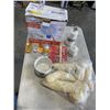 Image 1 : WATERPIK AND BOX OF ASSORTED COLLECTIBLES