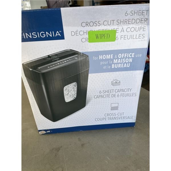 INSIGNIA 6 SHEEP CROSSCUT SHREDDER WORKING