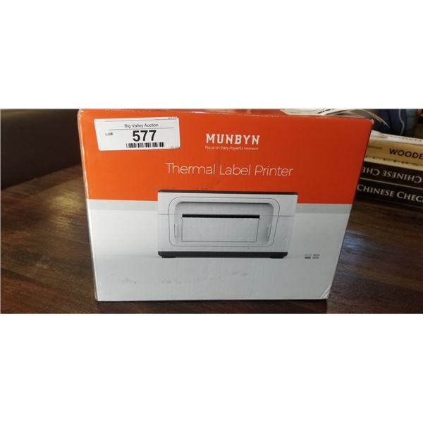 MUNBYN THERMAL LABEL PRINTER