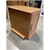 Image 3 : PAIR OF OAK 1 DOOR END TABLES