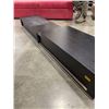 Image 4 : 2PC BLACK MODERN LOW MEDIA CABINET