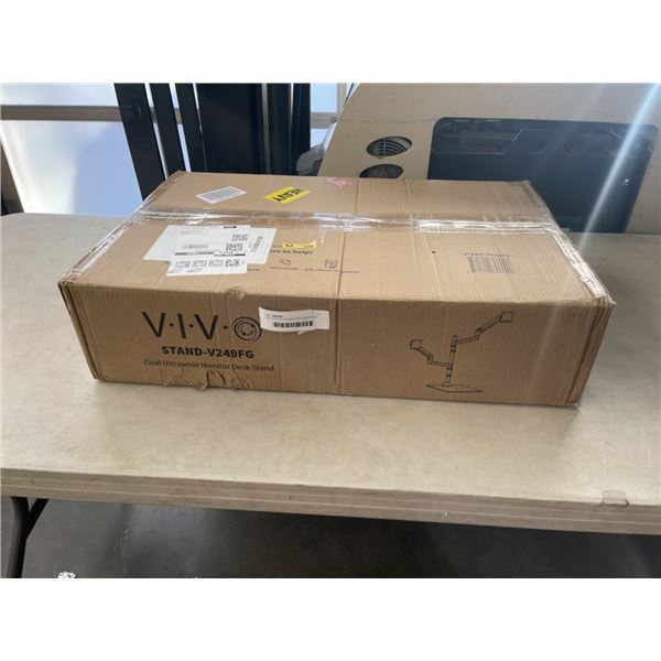 VIVO DUAL ULTRA MONITOR DESK STAND