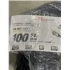 Image 2 : AS NEW HEAVY DUTY 100FT INDOOR OUTDOOR 3 WIRE GROUNDED ELECTRICAL CORD, BLACK 14AWG