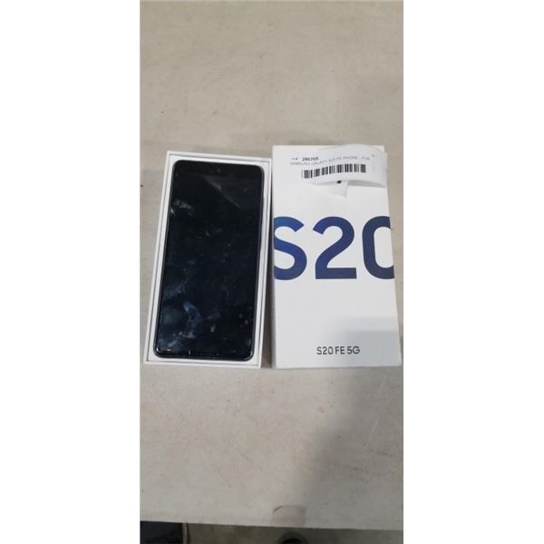 SAMSUNG GALAXY S20 FE PHONE - FOR PARTS ONLY