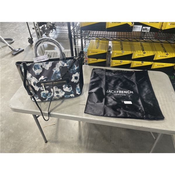 NEW JACK-FENCH LONDON FLORAL SHOULDER BAG