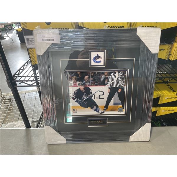 DANIEL SEDIN VANCOUVER CANUCKS FRAMED PHOTO