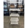 Image 1 : IKEA WHITE METAL ORGANIZING SHELF