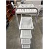 Image 2 : IKEA WHITE METAL ORGANIZING SHELF