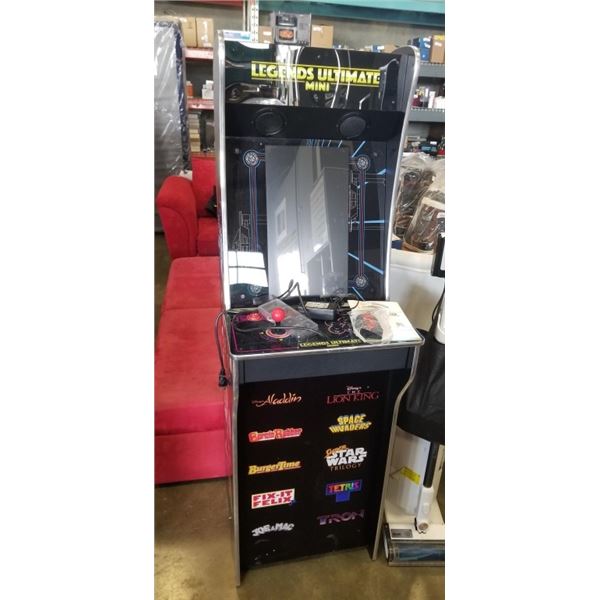 AT GAMES LEGENDS ULTIMATE HD ARCADE MACHINE - RETAIL $699 STORE RETURN DEFECTIVE, JOYSTICK ISSUE