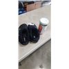 Image 1 : NEW MENS SIZE 10 INSULATED CROCKS AND METAMUCIL