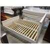 Image 2 : IKEA WHITE DOUBLE SIZE BEDFRAME AND MATTRESS