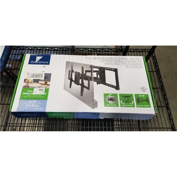 INSIGNIA 42-90" FULL MOTION TV MOUNT