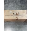 Image 2 : VIVO DARK WALNUT/BLACK 2 TIER 48"X 24" MOBILE ELECTRIC DESK