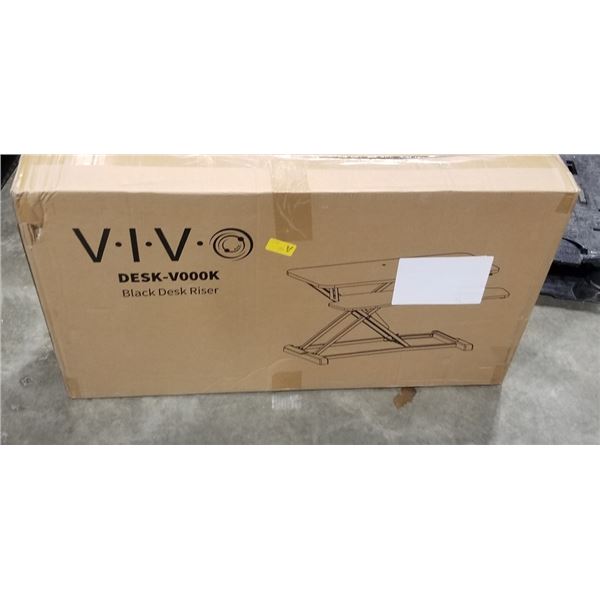 VIVO BLACK DESK RISER