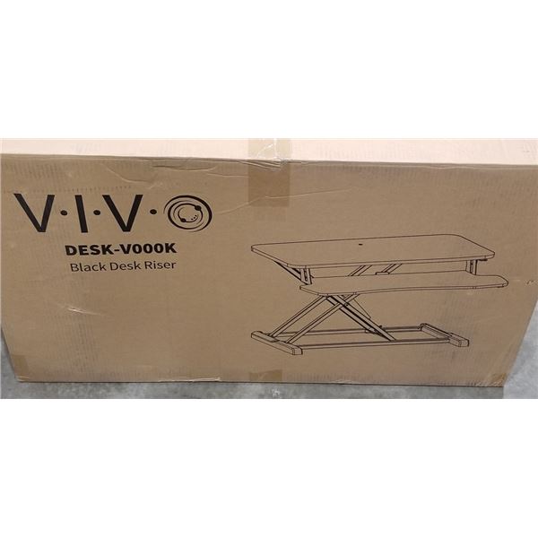 VIVO BLACK DESK RISER