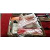 Image 1 : BOX OF NEW ITEMS - BUBBLE BAGS, SPEAKER, DOG HARNESS, AND ANIMAL SHIRTS