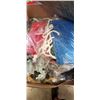 Image 2 : BOX OF NEW ITEMS - BUBBLE BAGS, SPEAKER, DOG HARNESS, AND ANIMAL SHIRTS