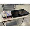 Image 1 : LG 32 INCH TV, WORKING AND TRAY OF DVDS