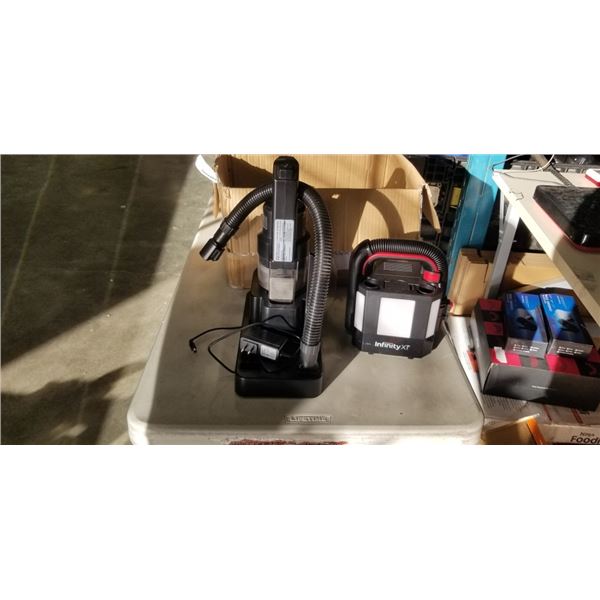 INFINITI XT PORTABLE VACUUM AND AUTO READY PORTABLE VACUUM