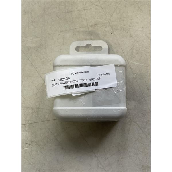 BEATS POWERBEATS FIT TRUE WIRELESS HEADPHONES - TESTED WORKING, RETAIL $249