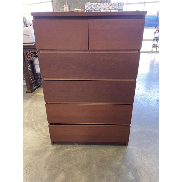 IKEA 6 DRAWER DRESSER
