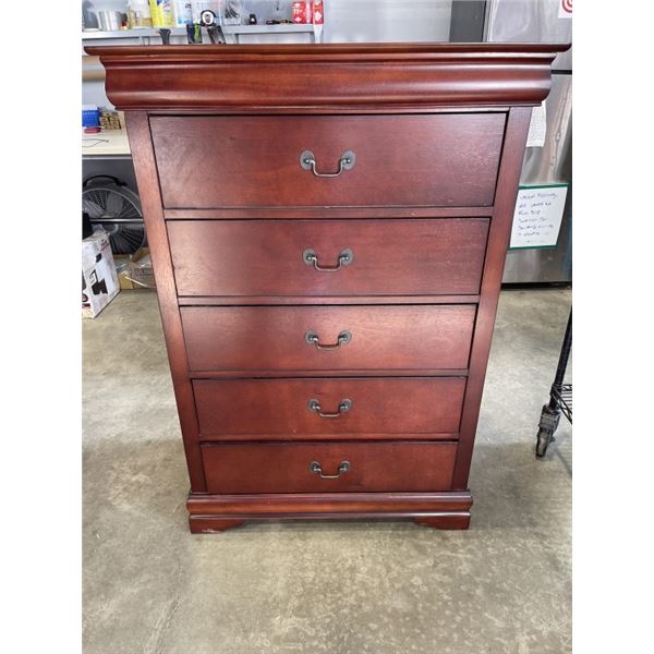 5 DRAWER HIGHBOY DRESSER