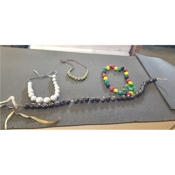 LARGE BEADED NECKLACES
