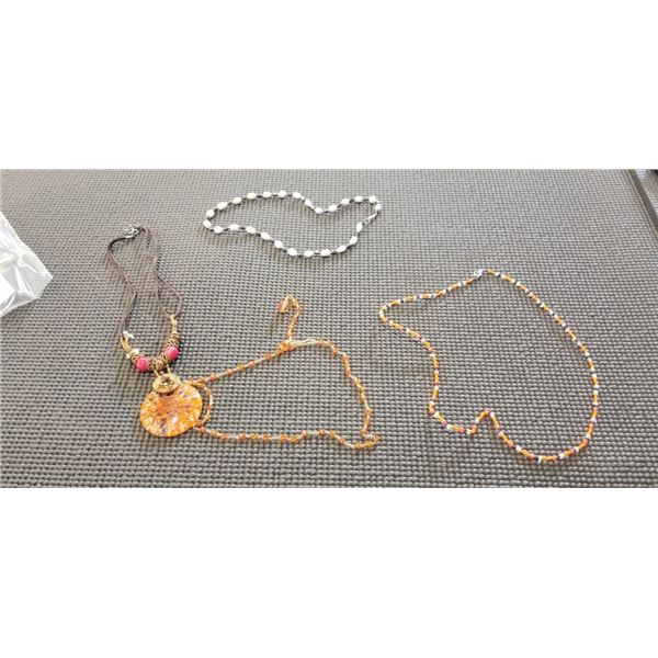 HANDCRAFED BEADED NECKLACES