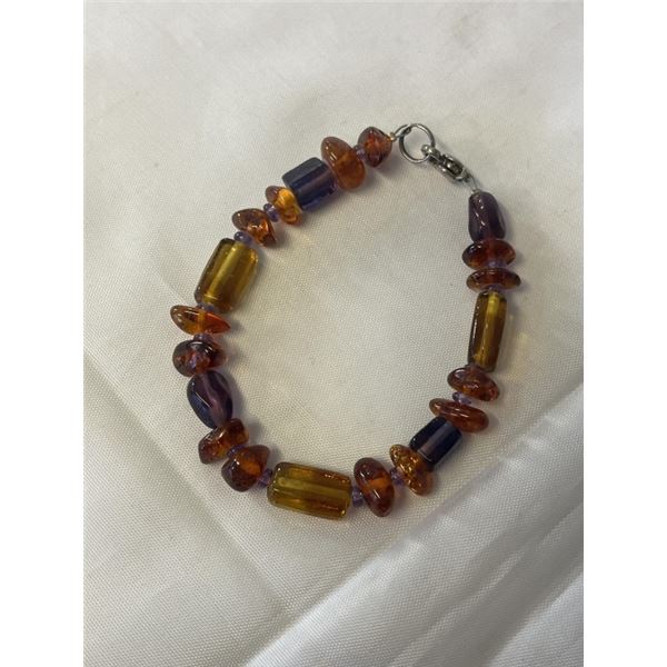 NATURAL AMBER BRACELET