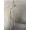 Image 1 : VINTAGE 5 STRANDS GENUINE CULTURED FRESHWATER PEARLS NECKLACE W/ ORIGINAL CLASP