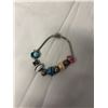 Image 1 : VINTAGE PANDORA DESIGN BEADS BRACELET