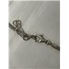 Image 2 : STERLING SILVER (TESTED) CHAIN NECKLACE, MARKED 925 17"-18" LENGTH VINTAGE
