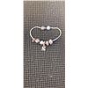 Image 1 : 925 STERLING SILVER PANDORA CHARM BRACELET W/ CHARMS