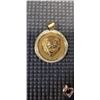 Image 7 : GOLD TONE UNMARKED PENDANTS