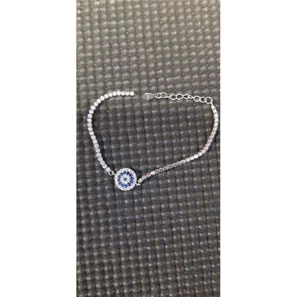 STERLING SILVER 925 LADIES BRACELET, BROKEN CLASP