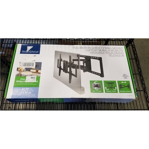 INSIGNIA 42-90" FULL MOTION TV MOUNT
