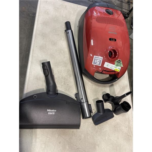 MIELE C1 CAT AND DOG CANISTER VACUUM - TESTED WORKING, RETAIL $649, NO HOSE