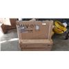 Image 1 : VIVO LIGHT WOOD 71"X 30" TABLE TOP & VIVO BLACK ELETRIC DUAL MOTOR DESK FRAME
