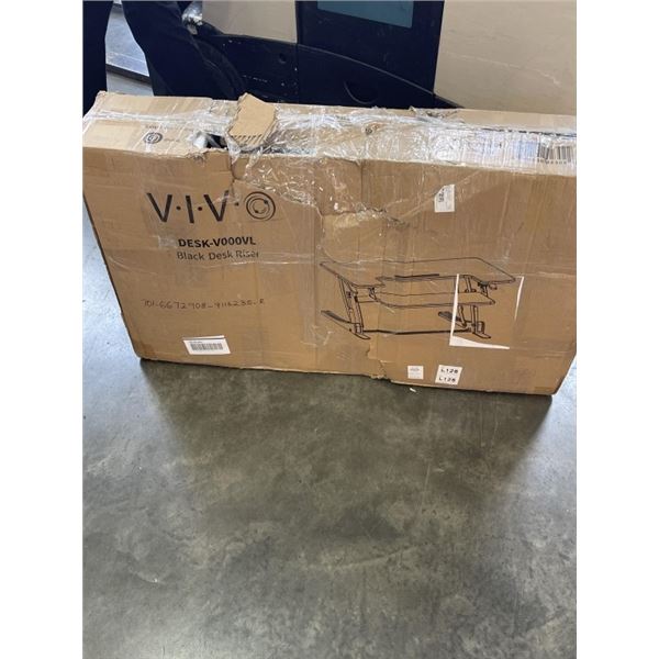 VIVO BLACK DESK RISER