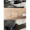 Image 3 : TECHORBITS ELECTRIC SIT TO STAND DESK BLACK FRAME AND BROWN TABLE TOP