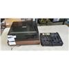 Image 1 : REALISTIC STEREO MIXING CONSOLE AND BSR 5900 X TURNTABLE - WORKING