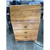 Image 1 : MAPLE DROP FRONT 3 DRAWER DESK