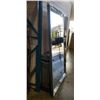 Image 4 : LARGE BEVELLED MIRROR WITH MIRROR FRAME, 80 INCH TALL AND 44 INCH WIDE