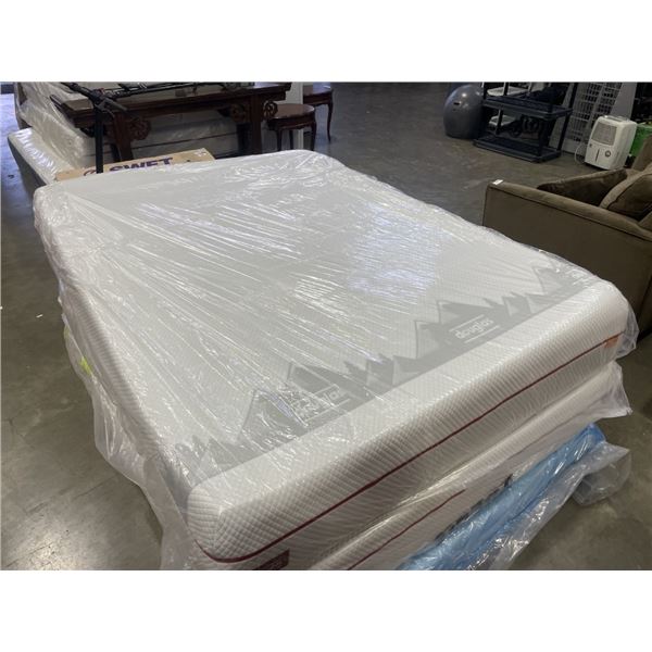AS NEW DOUGLAS QUEENSIZE ALPINE MATTRESS