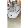 Image 7 : STERLING GREY RECLINER SOFA, RARELY USED, RETAIL PURCHASE PRICE $1524.98 BEFORE TAX, TESTED WORKING,